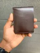 Classic bifold wallet-Chocolate brown