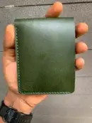 Classic bifold wallet-Olive green