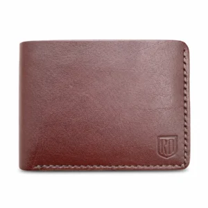 Classic bifold wallet-burgundy maroon