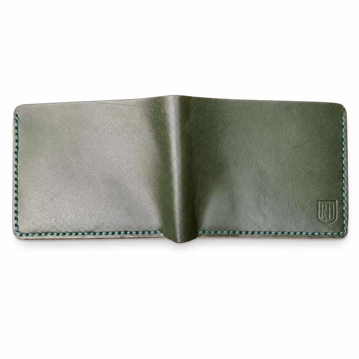 Classic bifold wallet-Olive green