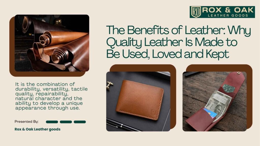 benefits of leather